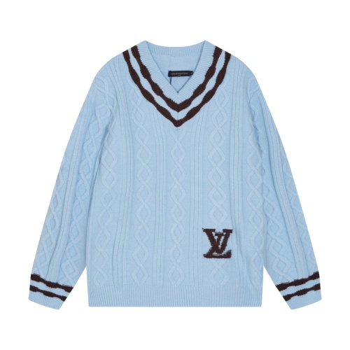 Cheap Louis Vuitton LV Sweaters Long Sleeved For Unisex #1243769 Replica Wholesale [$76.00 USD] [ITEM#1243769] on Replica Louis Vuitton LV Sweaters