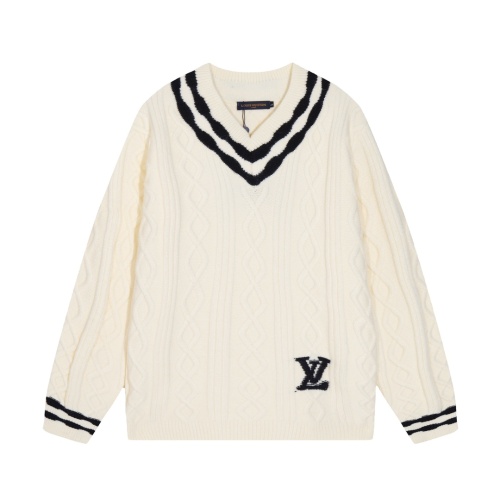 Cheap Louis Vuitton LV Sweaters Long Sleeved For Unisex #1243771 Replica Wholesale [$76.00 USD] [ITEM#1243771] on Replica Louis Vuitton LV Sweaters