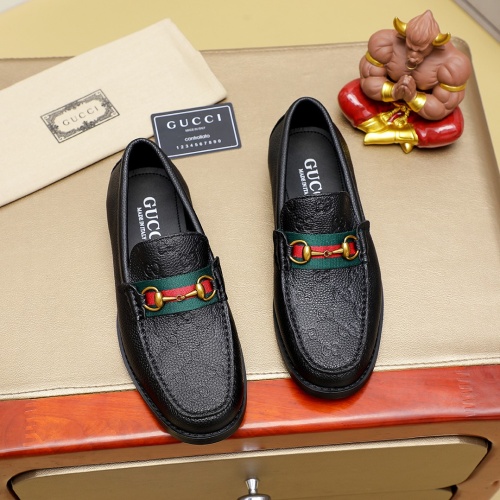 Cheap Gucci Oxfords Shoes For Men #1243774 Replica Wholesale [$85.00 USD] [ITEM#1243774] on Replica Gucci Oxfords Shoes