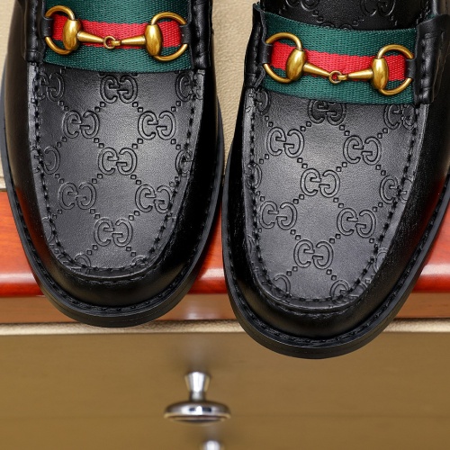 Cheap Gucci Oxfords Shoes For Men #1243775 Replica Wholesale [$85.00 USD] [ITEM#1243775] on Replica Gucci Oxfords Shoes