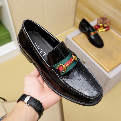 Cheap Gucci Oxfords Shoes For Men #1243776 Replica Wholesale [$85.00 USD] [ITEM#1243776] on Replica Gucci Oxfords Shoes