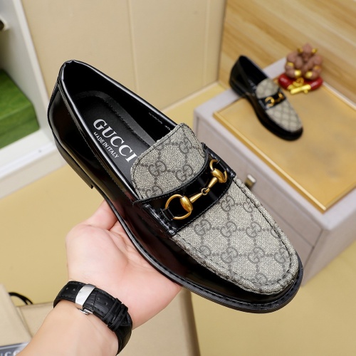 Cheap Gucci Oxfords Shoes For Men #1243780 Replica Wholesale [$85.00 USD] [ITEM#1243780] on Replica Gucci Oxfords Shoes