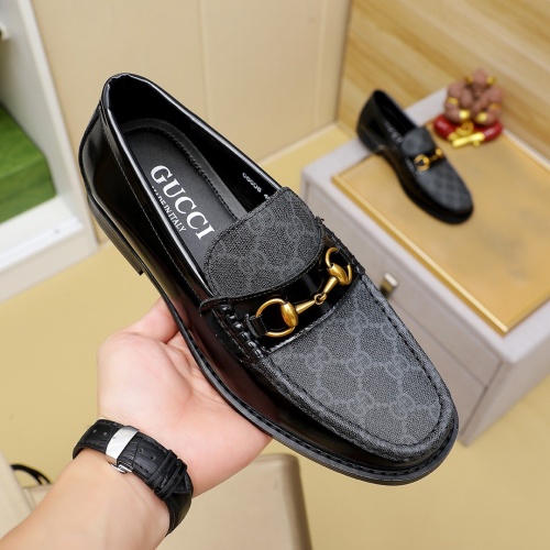 Cheap Gucci Oxfords Shoes For Men #1243781 Replica Wholesale [$85.00 USD] [ITEM#1243781] on Replica Gucci Oxfords Shoes