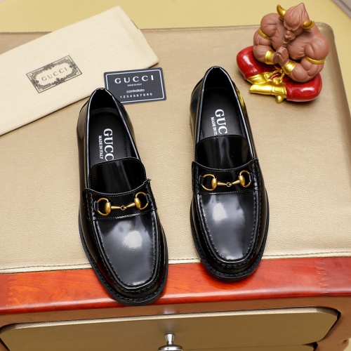 Cheap Gucci Oxfords Shoes For Men #1243783 Replica Wholesale [$85.00 USD] [ITEM#1243783] on Replica Gucci Oxfords Shoes