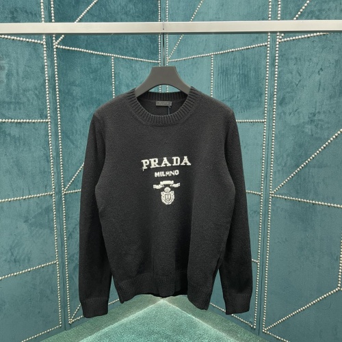 Cheap Prada Sweater Long Sleeved For Unisex #1243786 Replica Wholesale [$82.00 USD] [ITEM#1243786] on Replica Prada Sweater