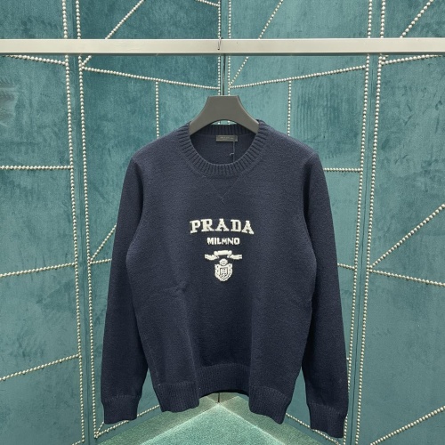 Cheap Prada Sweater Long Sleeved For Unisex #1243787 Replica Wholesale [$82.00 USD] [ITEM#1243787] on Replica Prada Sweater