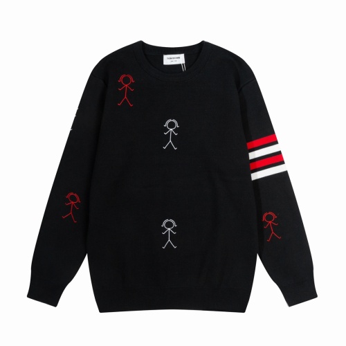 Cheap Thom Browne TB Sweaters Long Sleeved For Unisex #1243795 Replica Wholesale [$48.00 USD] [ITEM#1243795] on Replica Thom Browne TB Sweaters