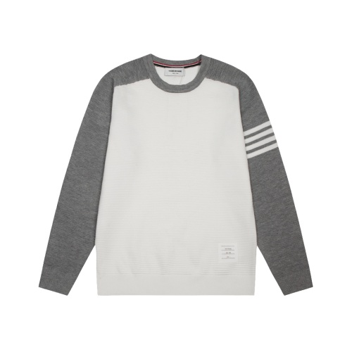 Cheap Thom Browne TB Sweaters Long Sleeved For Unisex #1243801 Replica Wholesale [$45.00 USD] [ITEM#1243801] on Replica Thom Browne TB Sweaters