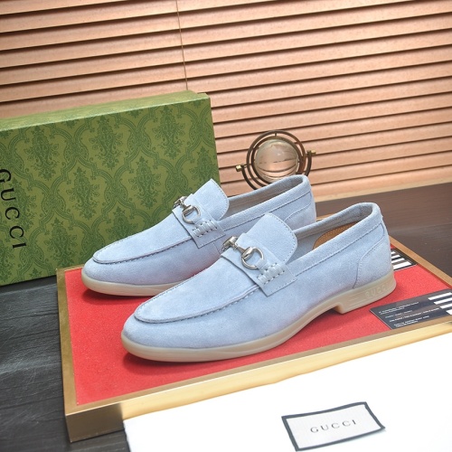 Cheap Gucci Oxfords Shoes For Men #1243805 Replica Wholesale [$96.00 USD] [ITEM#1243805] on Replica Gucci Oxfords Shoes