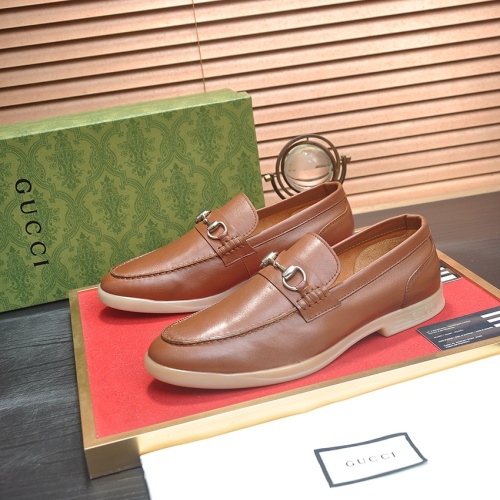 Cheap Gucci Oxfords Shoes For Men #1243808 Replica Wholesale [$96.00 USD] [ITEM#1243808] on Replica Gucci Oxfords Shoes