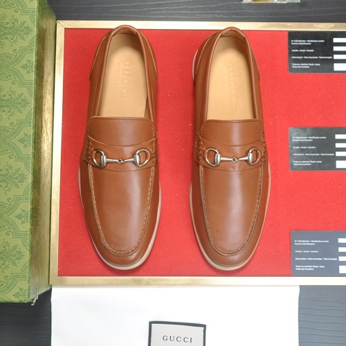 Cheap Gucci Oxfords Shoes For Men #1243808 Replica Wholesale [$96.00 USD] [ITEM#1243808] on Replica Gucci Oxfords Shoes