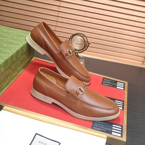 Cheap Gucci Oxfords Shoes For Men #1243808 Replica Wholesale [$96.00 USD] [ITEM#1243808] on Replica Gucci Oxfords Shoes