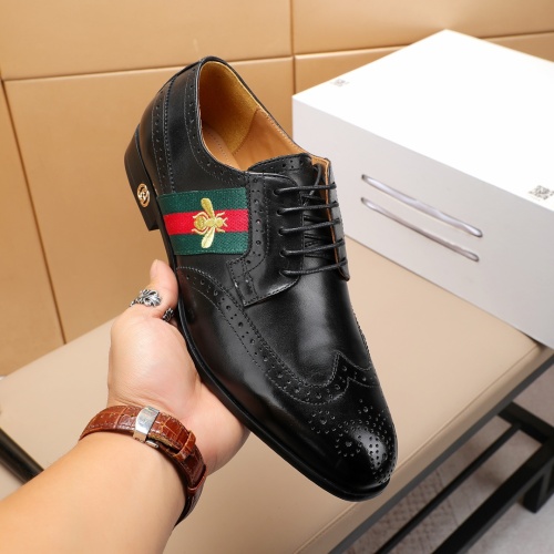 Cheap Gucci Oxfords Shoes For Men #1243813 Replica Wholesale [$88.00 USD] [ITEM#1243813] on Replica Gucci Oxfords Shoes