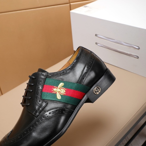 Cheap Gucci Oxfords Shoes For Men #1243813 Replica Wholesale [$88.00 USD] [ITEM#1243813] on Replica Gucci Oxfords Shoes