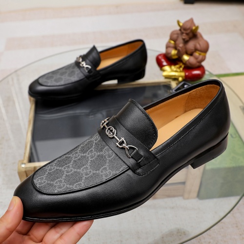 Cheap Gucci Oxfords Shoes For Men #1243820 Replica Wholesale [$80.00 USD] [ITEM#1243820] on Replica Gucci Oxfords Shoes