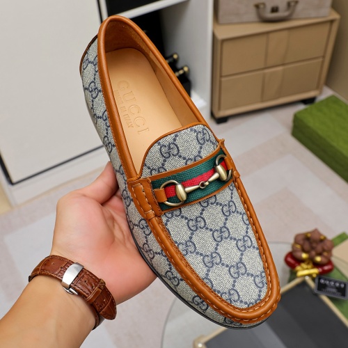 Cheap Gucci Oxfords Shoes For Men #1243821 Replica Wholesale [$80.00 USD] [ITEM#1243821] on Replica Gucci Oxfords Shoes