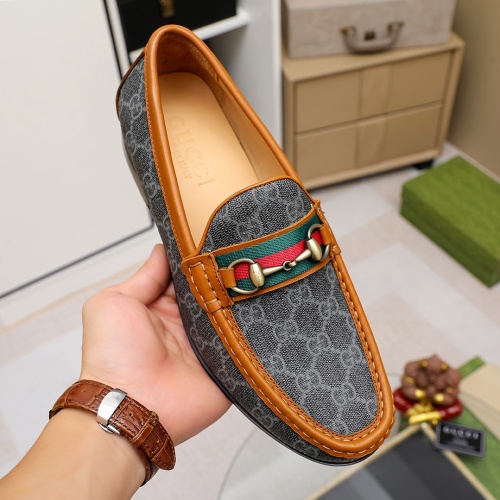 Cheap Gucci Oxfords Shoes For Men #1243825 Replica Wholesale [$80.00 USD] [ITEM#1243825] on Replica Gucci Oxfords Shoes