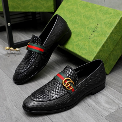 Cheap Gucci Oxfords Shoes For Men #1243826 Replica Wholesale [$68.00 USD] [ITEM#1243826] on Replica Gucci Oxfords Shoes