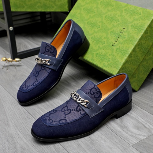 Cheap Gucci Oxfords Shoes For Men #1243828 Replica Wholesale [$82.00 USD] [ITEM#1243828] on Replica Gucci Oxfords Shoes