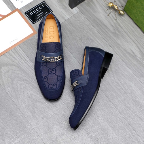 Cheap Gucci Oxfords Shoes For Men #1243828 Replica Wholesale [$82.00 USD] [ITEM#1243828] on Replica Gucci Oxfords Shoes