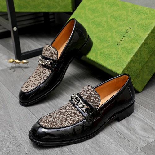 Cheap Gucci Oxfords Shoes For Men #1243830 Replica Wholesale [$82.00 USD] [ITEM#1243830] on Replica Gucci Oxfords Shoes