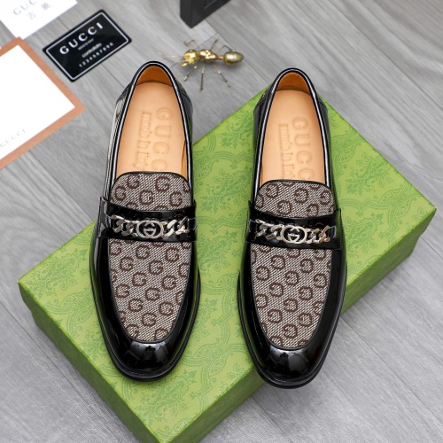 Cheap Gucci Oxfords Shoes For Men #1243830 Replica Wholesale [$82.00 USD] [ITEM#1243830] on Replica Gucci Oxfords Shoes