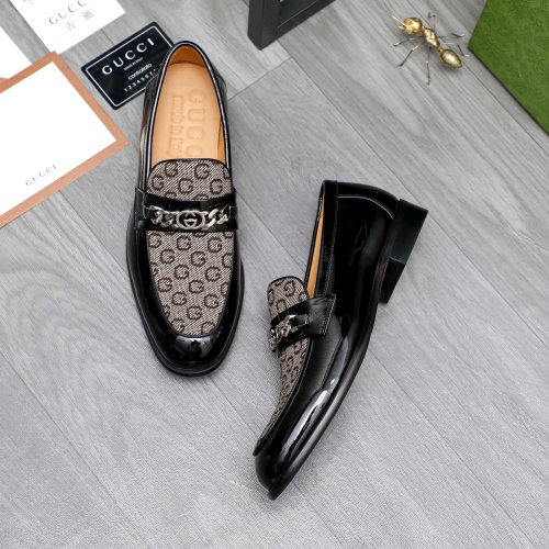 Cheap Gucci Oxfords Shoes For Men #1243830 Replica Wholesale [$82.00 USD] [ITEM#1243830] on Replica Gucci Oxfords Shoes