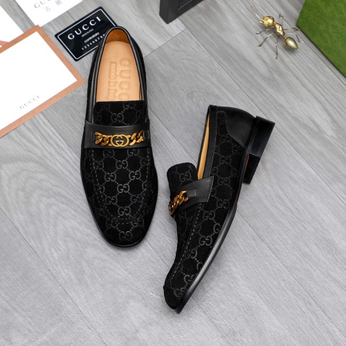 Cheap Gucci Oxfords Shoes For Men #1243844 Replica Wholesale [$82.00 USD] [ITEM#1243844] on Replica Gucci Oxfords Shoes