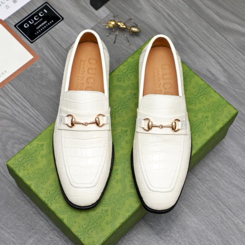 Cheap Gucci Oxfords Shoes For Men #1243860 Replica Wholesale [$82.00 USD] [ITEM#1243860] on Replica Gucci Oxfords Shoes