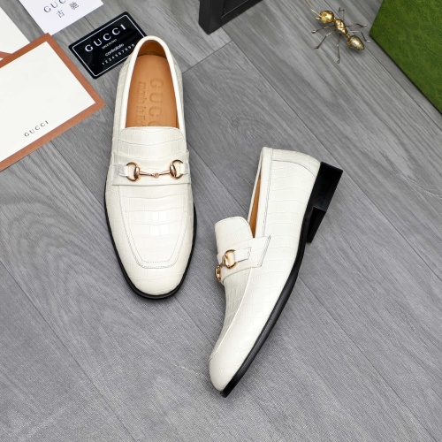 Cheap Gucci Oxfords Shoes For Men #1243860 Replica Wholesale [$82.00 USD] [ITEM#1243860] on Replica Gucci Oxfords Shoes