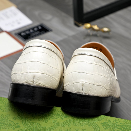 Cheap Gucci Oxfords Shoes For Men #1243860 Replica Wholesale [$82.00 USD] [ITEM#1243860] on Replica Gucci Oxfords Shoes