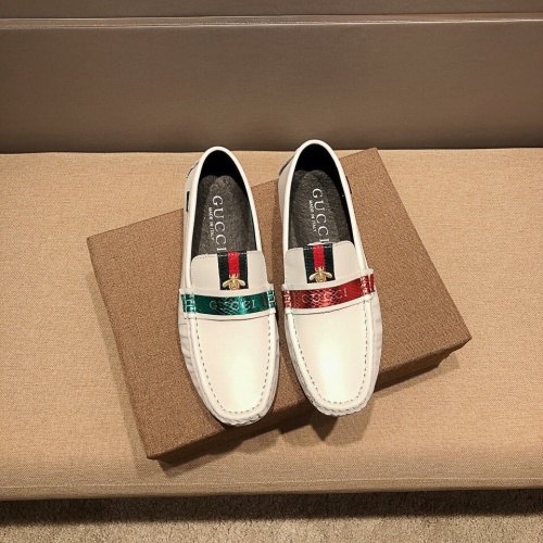 Cheap Gucci Oxfords Shoes For Men #1243862 Replica Wholesale [$72.00 USD] [ITEM#1243862] on Replica Gucci Oxfords Shoes