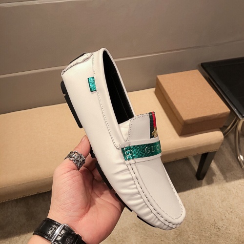 Cheap Gucci Oxfords Shoes For Men #1243862 Replica Wholesale [$72.00 USD] [ITEM#1243862] on Replica Gucci Oxfords Shoes