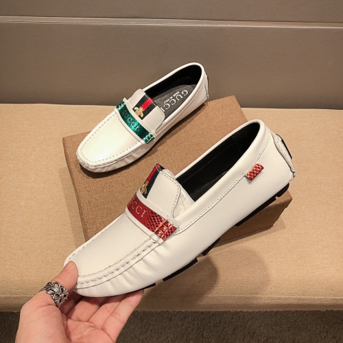 Cheap Gucci Oxfords Shoes For Men #1243862 Replica Wholesale [$72.00 USD] [ITEM#1243862] on Replica Gucci Oxfords Shoes