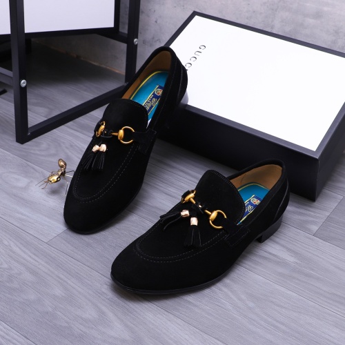 Cheap Gucci Oxfords Shoes For Men #1243899 Replica Wholesale [$88.00 USD] [ITEM#1243899] on Replica Gucci Oxfords Shoes