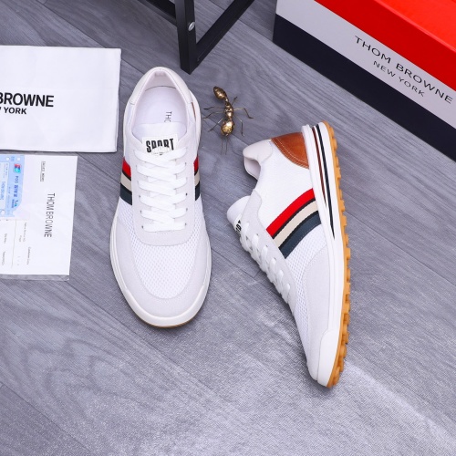 Cheap Thom Browne TB Casual Shoes For Men #1243952 Replica Wholesale [$80.00 USD] [ITEM#1243952] on Replica Thom Browne TB Casual Shoes