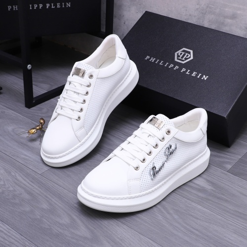 Cheap Philipp Plein PP Casual Shoes For Men #1243958 Replica Wholesale [$80.00 USD] [ITEM#1243958] on Replica Philipp Plein PP Casual Shoes