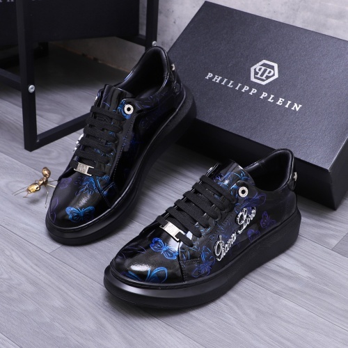 Cheap Philipp Plein PP Casual Shoes For Men #1243961 Replica Wholesale [$80.00 USD] [ITEM#1243961] on Replica Philipp Plein PP Casual Shoes