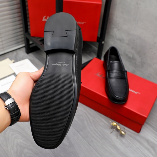 Cheap Salvatore Ferragamo Leather Shoes For Men #1244000 Replica Wholesale [$82.00 USD] [ITEM#1244000] on Replica Salvatore Ferragamo Leather Shoes