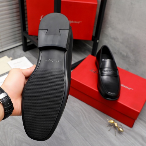 Cheap Salvatore Ferragamo Leather Shoes For Men #1244001 Replica Wholesale [$82.00 USD] [ITEM#1244001] on Replica Salvatore Ferragamo Leather Shoes