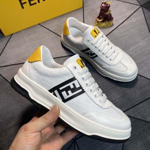 Cheap Fendi Casual Shoes For Men #1244015 Replica Wholesale [$76.00 USD] [ITEM#1244015] on Replica Fendi Casual Shoes