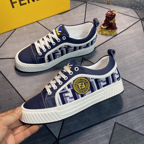 Cheap Fendi Casual Shoes For Men #1244017 Replica Wholesale [$76.00 USD] [ITEM#1244017] on Replica Fendi Casual Shoes