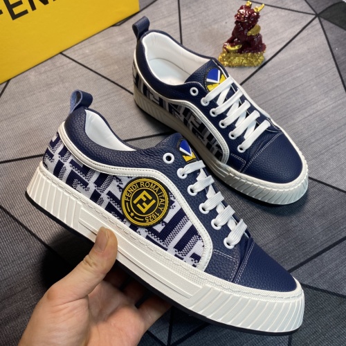 Cheap Fendi Casual Shoes For Men #1244017 Replica Wholesale [$76.00 USD] [ITEM#1244017] on Replica Fendi Casual Shoes