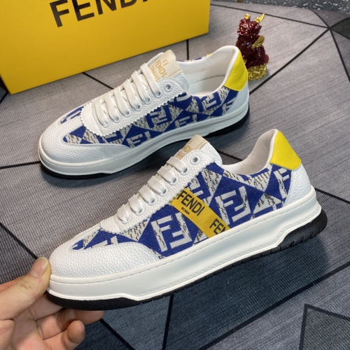 Cheap Fendi Casual Shoes For Men #1244018 Replica Wholesale [$76.00 USD] [ITEM#1244018] on Replica Fendi Casual Shoes