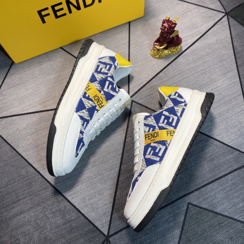 Cheap Fendi Casual Shoes For Men #1244018 Replica Wholesale [$76.00 USD] [ITEM#1244018] on Replica Fendi Casual Shoes