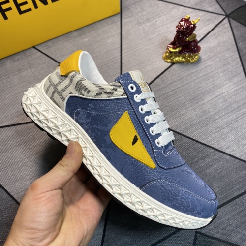 Cheap Fendi Casual Shoes For Men #1244020 Replica Wholesale [$76.00 USD] [ITEM#1244020] on Replica Fendi Casual Shoes