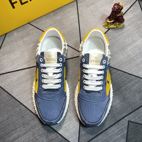 Cheap Fendi Casual Shoes For Men #1244020 Replica Wholesale [$76.00 USD] [ITEM#1244020] on Replica Fendi Casual Shoes