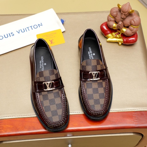 Cheap Louis Vuitton LV Oxfords Shoes For Men #1244030 Replica Wholesale [$85.00 USD] [ITEM#1244030] on Replica Louis Vuitton LV Oxfords Shoes