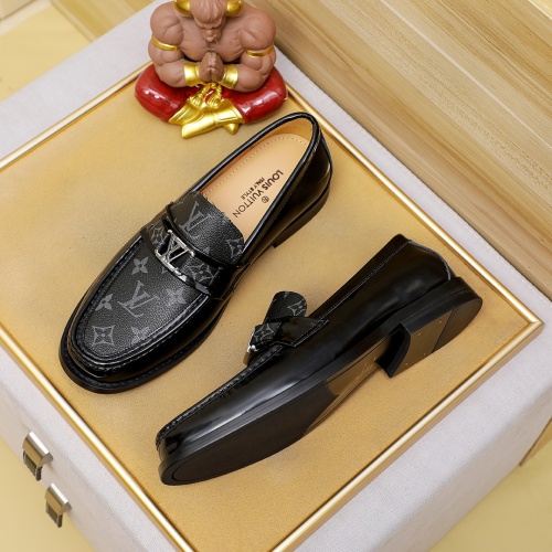 Cheap Louis Vuitton LV Oxfords Shoes For Men #1244031 Replica Wholesale [$85.00 USD] [ITEM#1244031] on Replica Louis Vuitton LV Oxfords Shoes