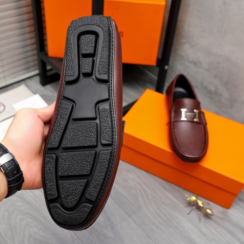 Cheap Hermes Leather Shoes For Men #1244043 Replica Wholesale [$68.00 USD] [ITEM#1244043] on Replica Hermes Leather Shoes